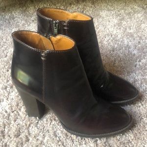 Madewell Oxblood Bootie